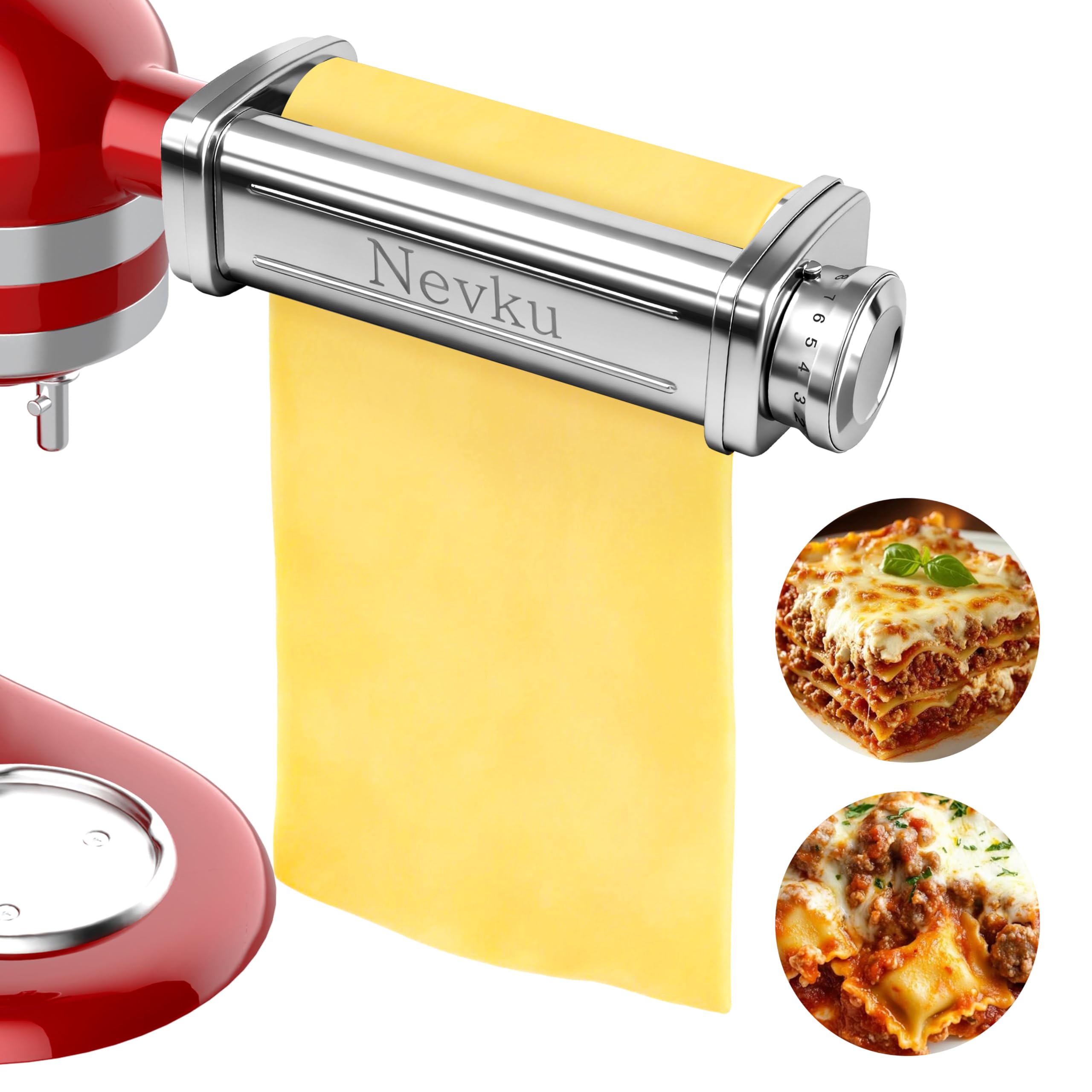 NEVKU compatible with Cuisinart pasta attachment expands kitchen versatility