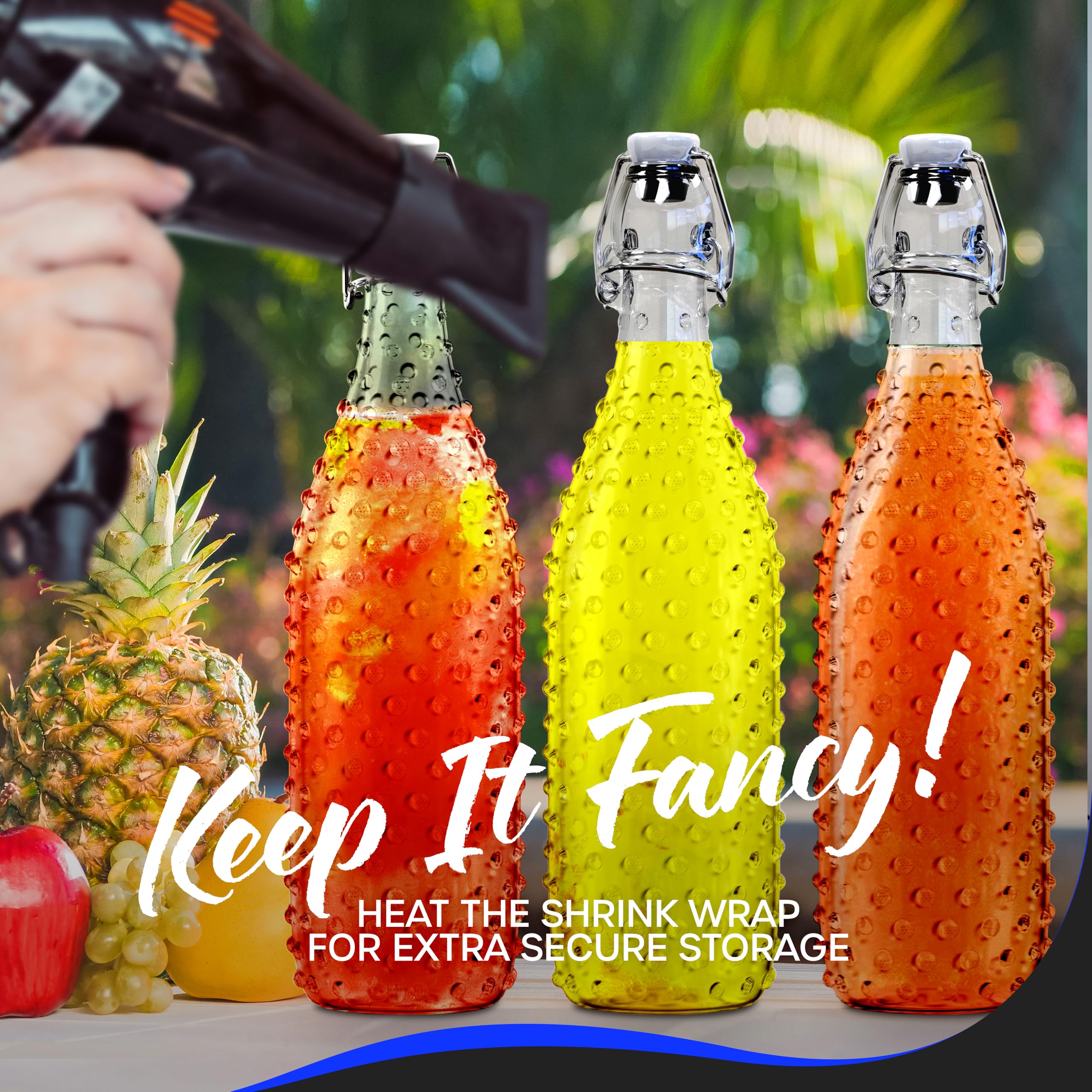 Nevlers funnel included for easy, spill-free filling of bottles.