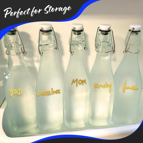 Durable Nevlers glass bottle with robust closures