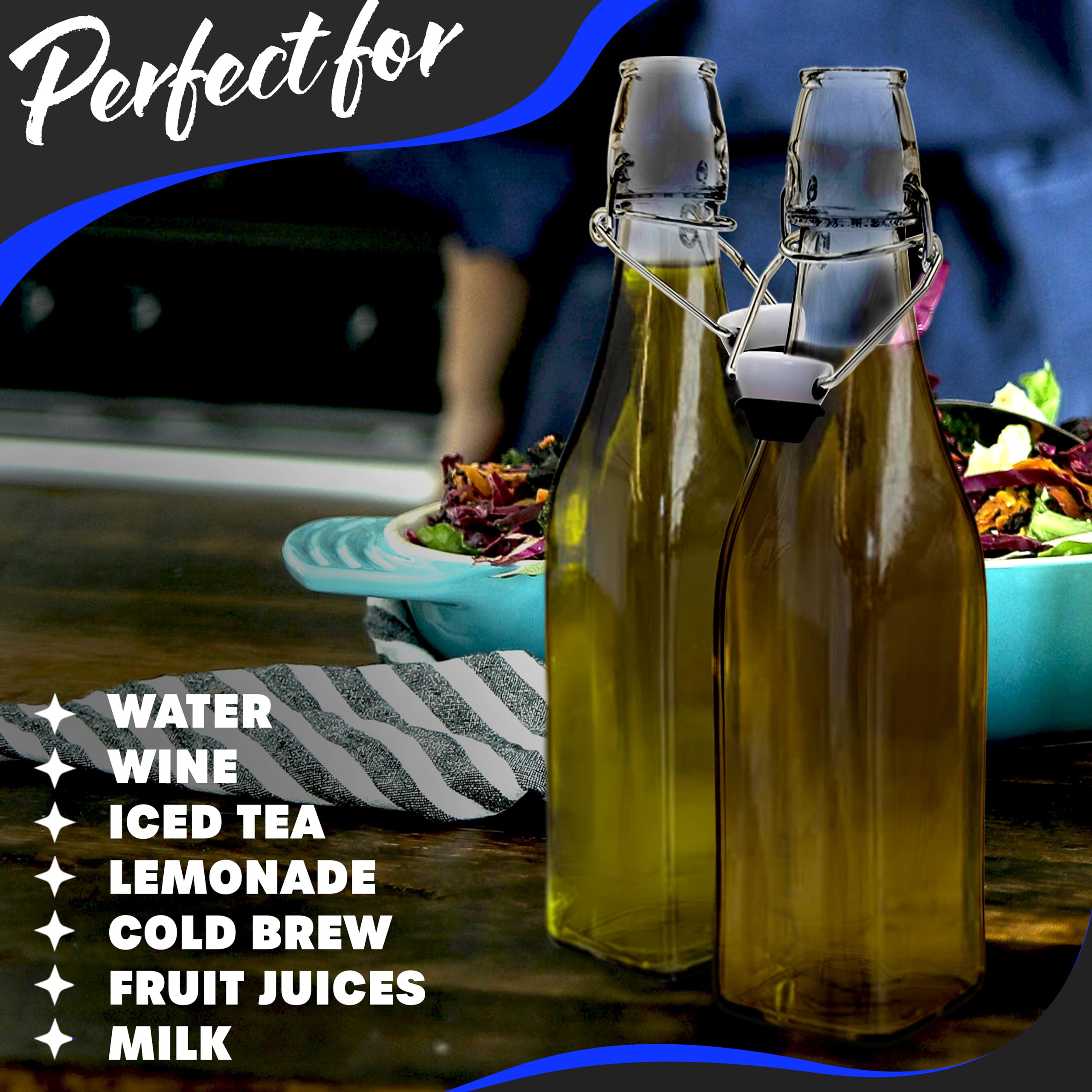 Nevlers bottle for homemade syrups and dressings ready to use