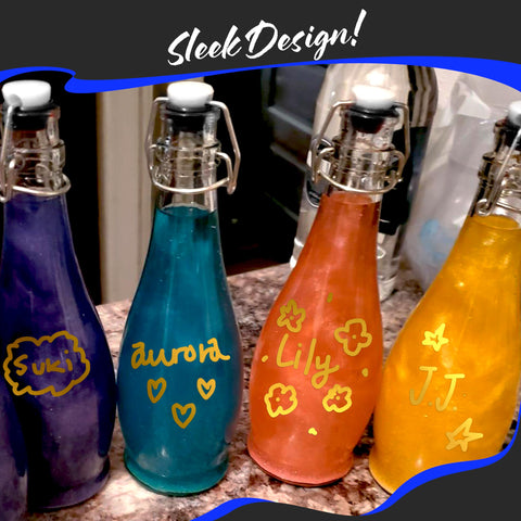 Nevlers kitchen bottling kit suitable for kombucha, juice, and syrups.