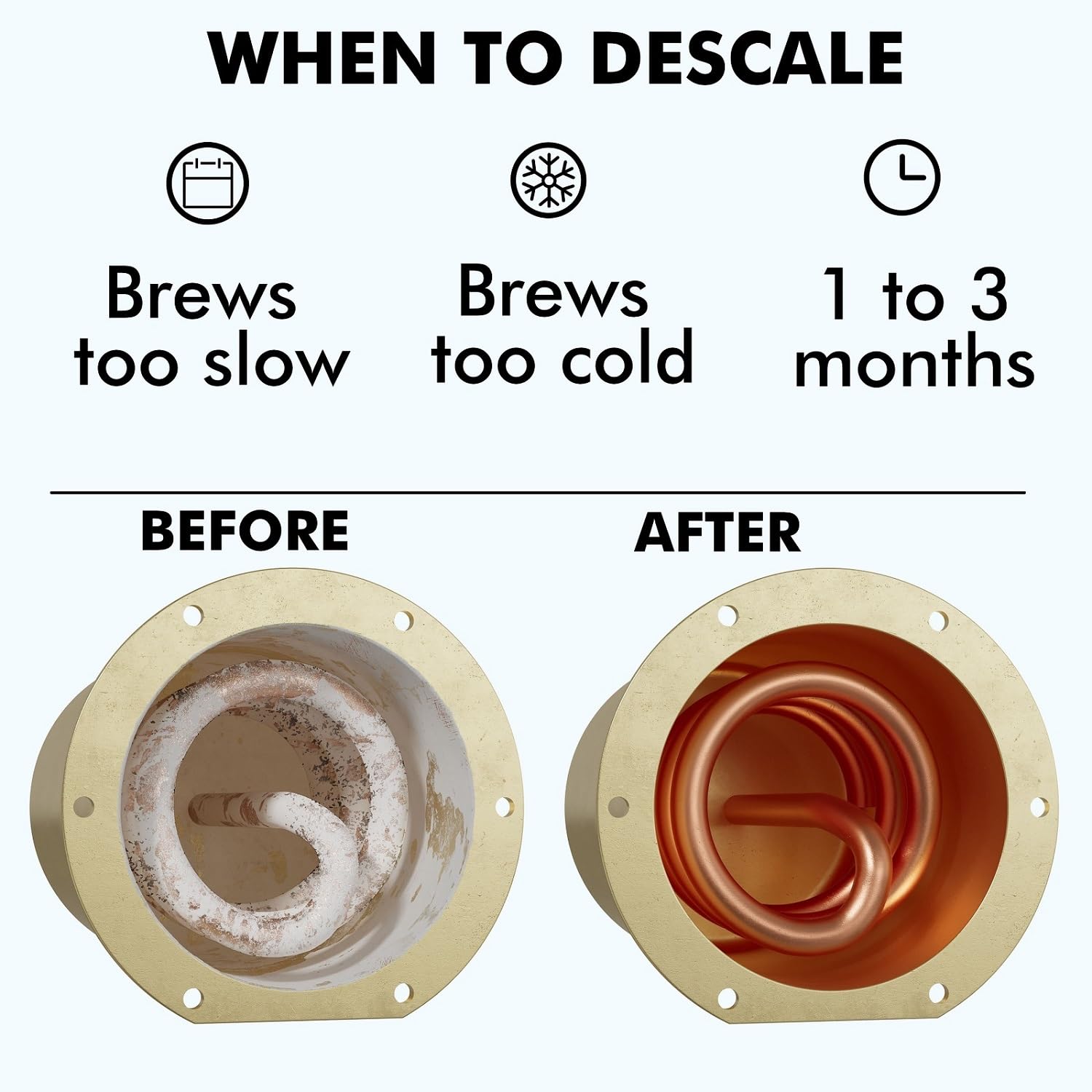 New England Stories Delonghi descaler keeps the coffee maker running smoothly