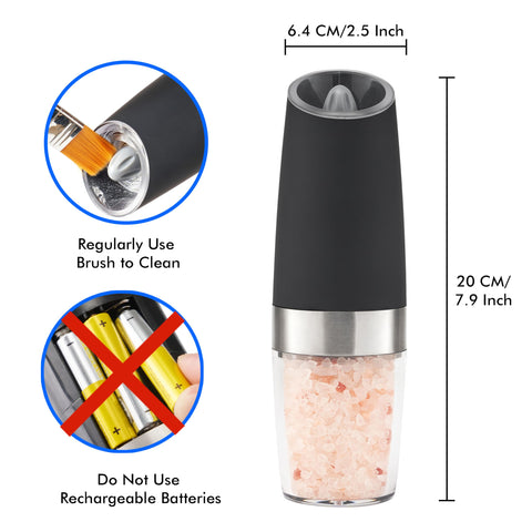 New England Stories blue LED light helps you see seasoning in dim kitchens.