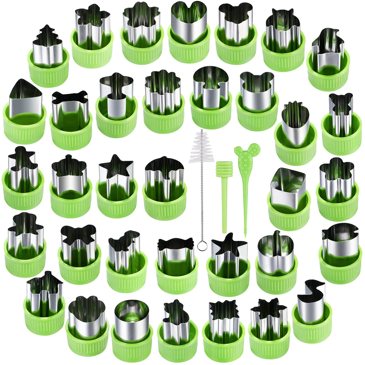 NEW LIVE cookie cutters flower shape for cookies and fruit decorations