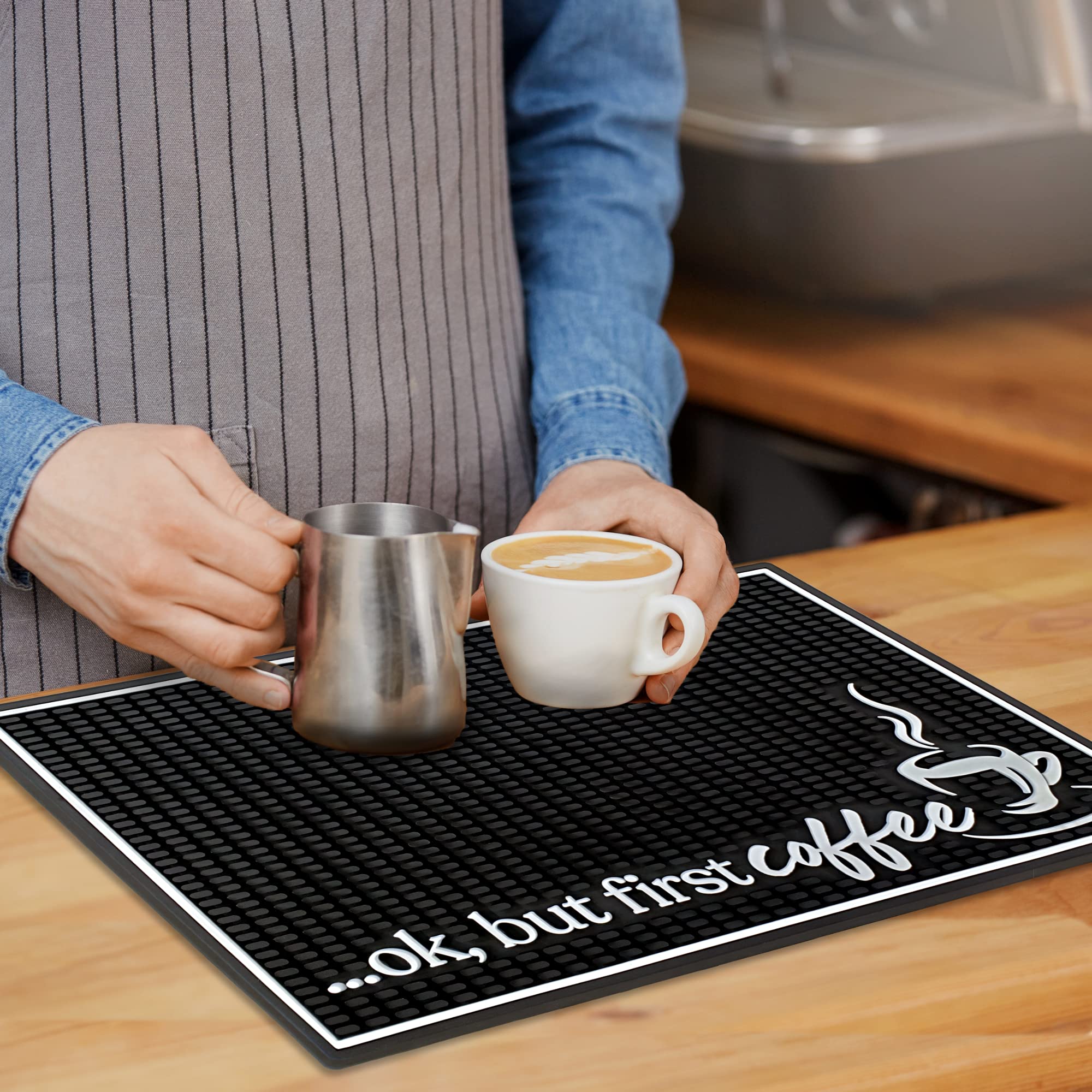 New Mungo coffee mat makes a thoughtful gift for coffee lovers.