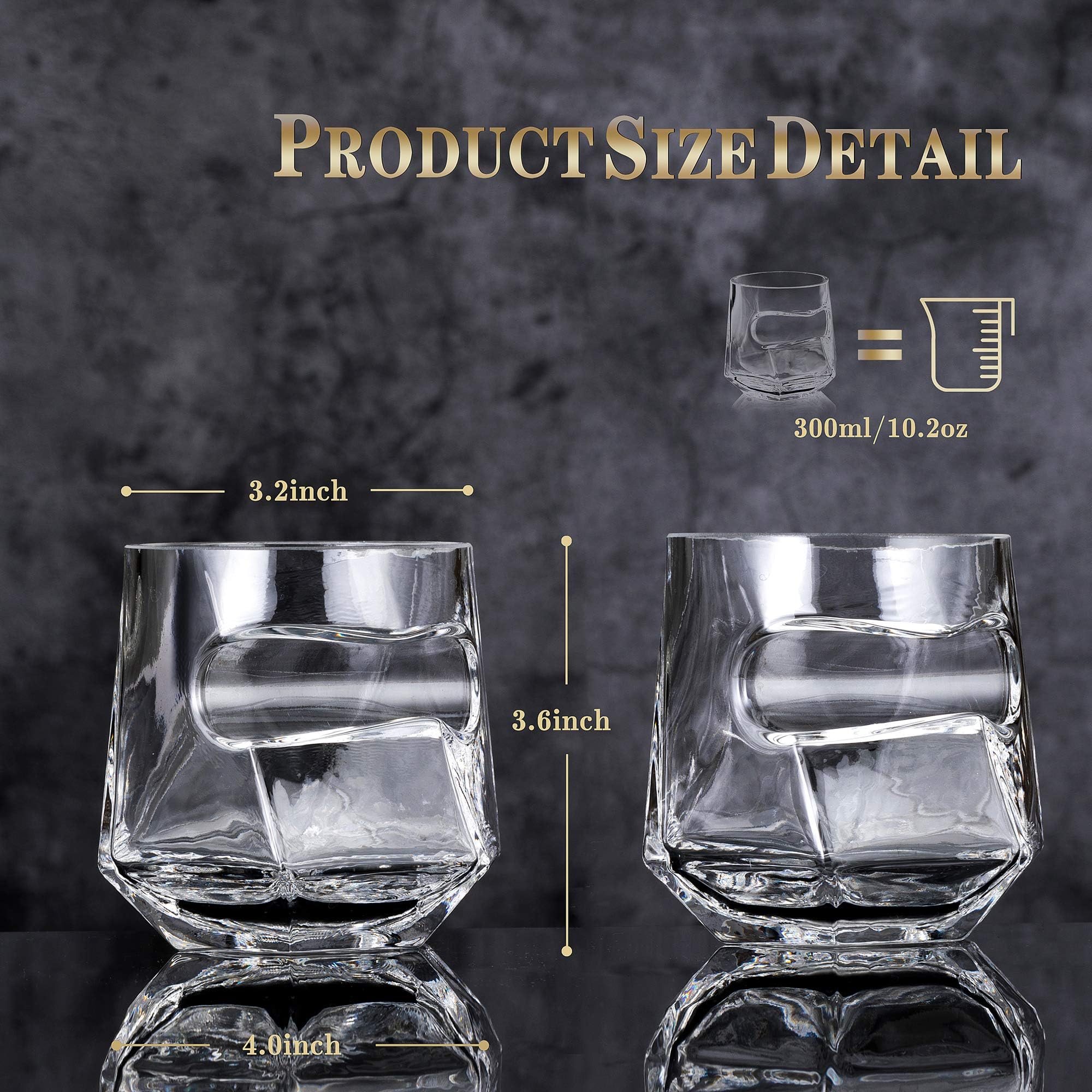 NEW PACIFIC YOUYAH crystal-glass clarity for premium spirits and cigars