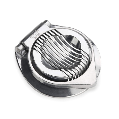 New Star Foodservice 36459 egg slicer with aluminum frame for durable, precise cuts.