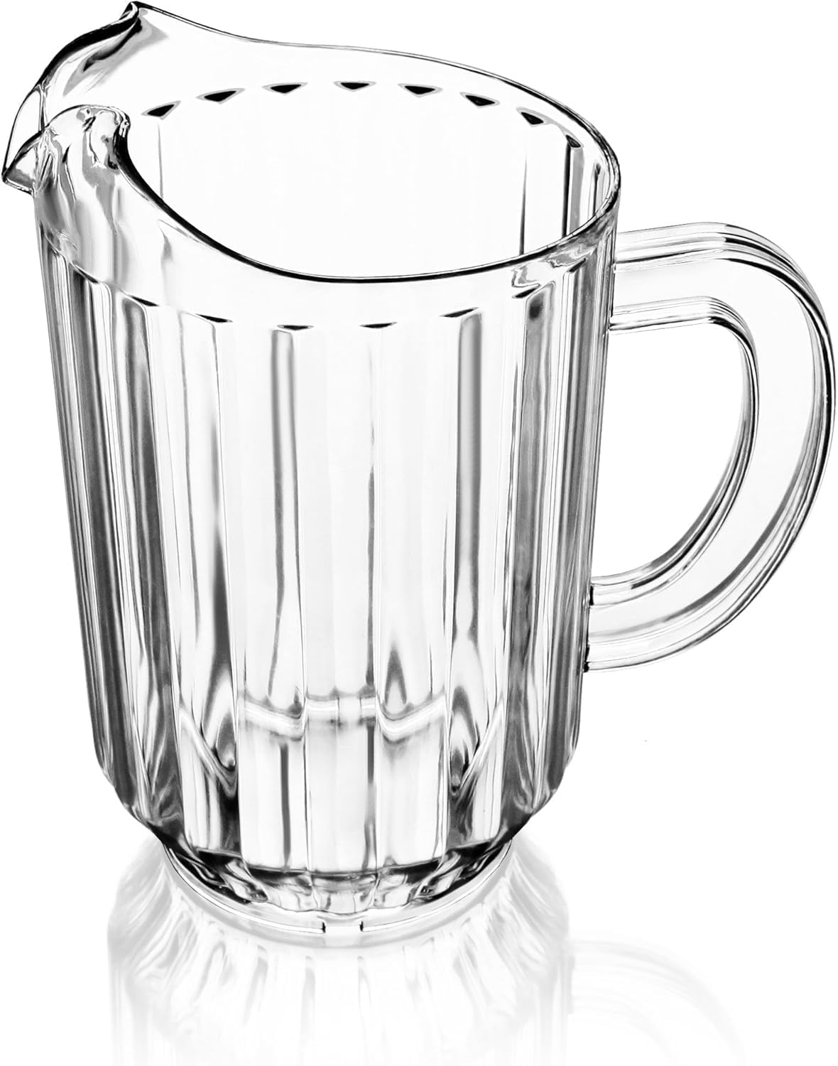 New Star 46106 pitcher, clear 60 oz, easy-to-see contents for fast service.