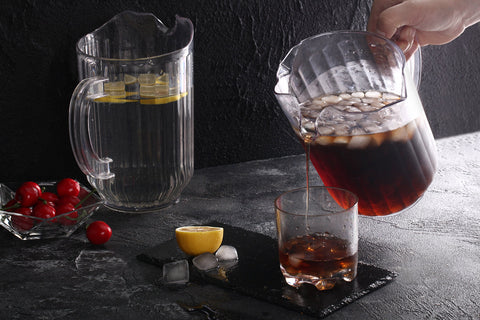 New Star 46106 pitcher, clear, impact-resistant for high-traffic venues.