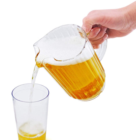 New Star 46106 pitcher, clear view of beverages for quick refills.