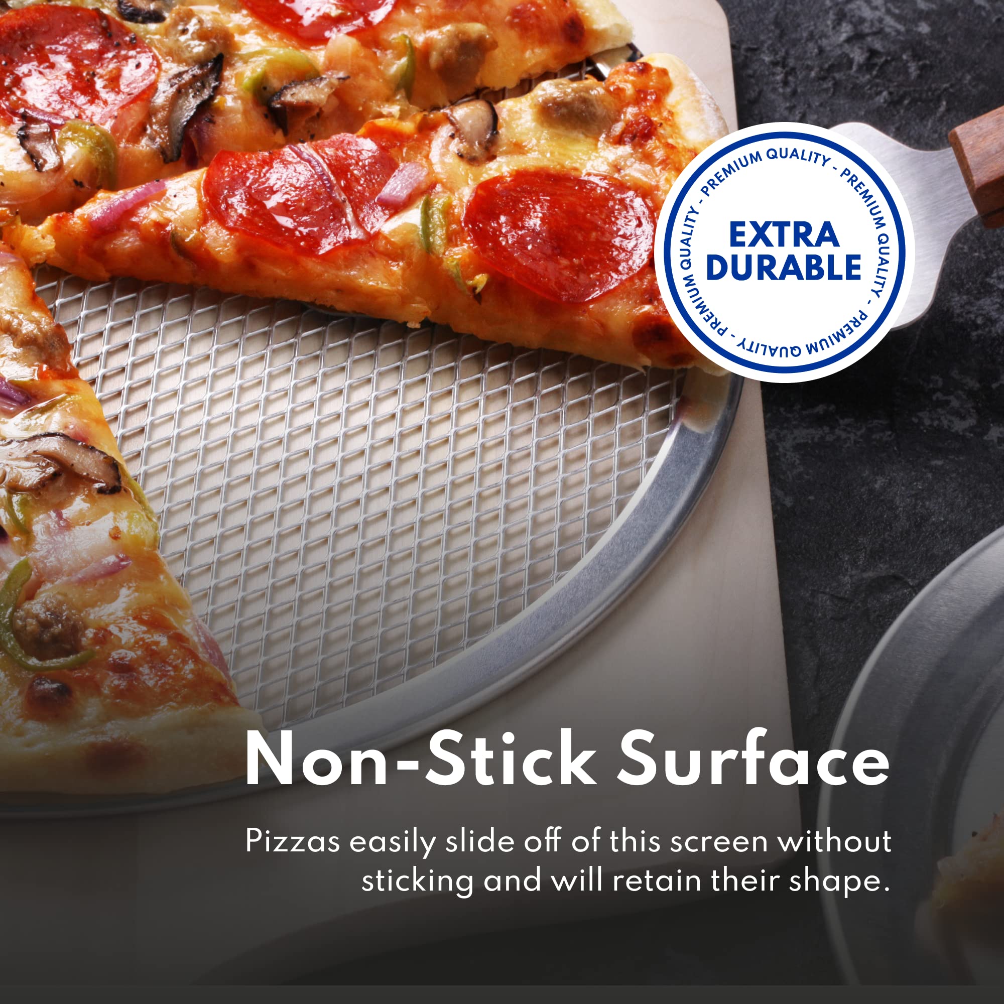 New Star 50691 seamless rim reduces snags and makes cleaning easier after service.