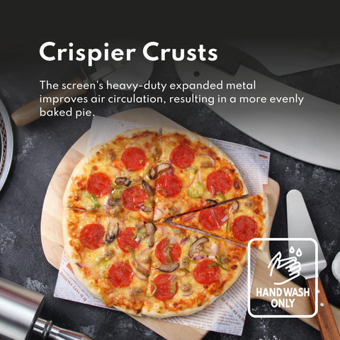 New Star 16-inch pizza screen for professional ovens in busy kitchens