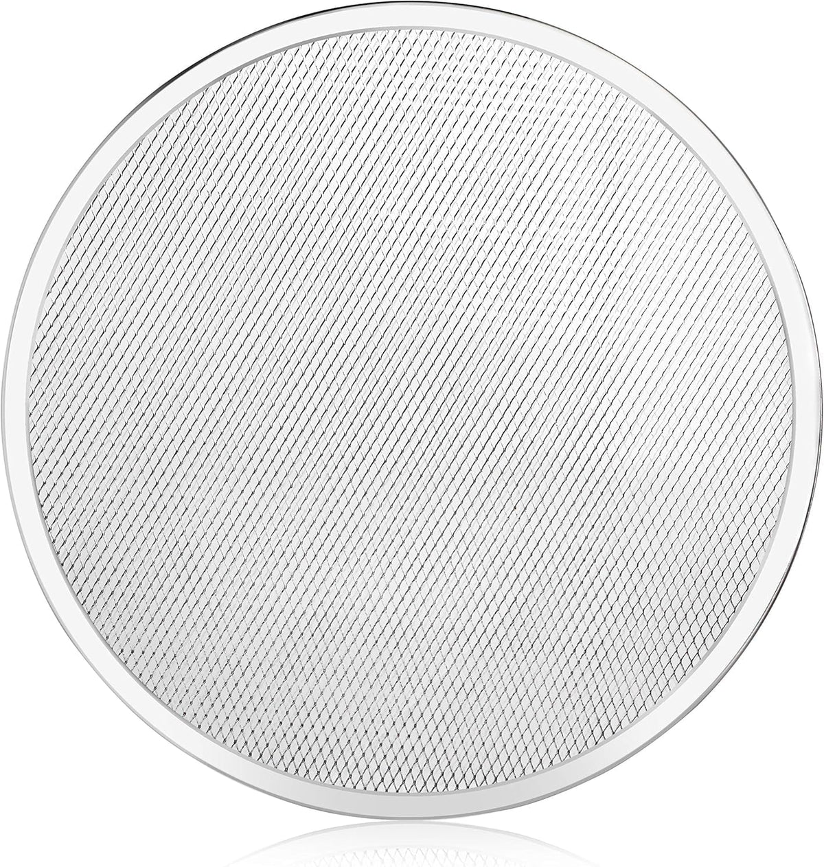 New Star 50974 pizza baking screen with seamless 16-inch rim for even baking