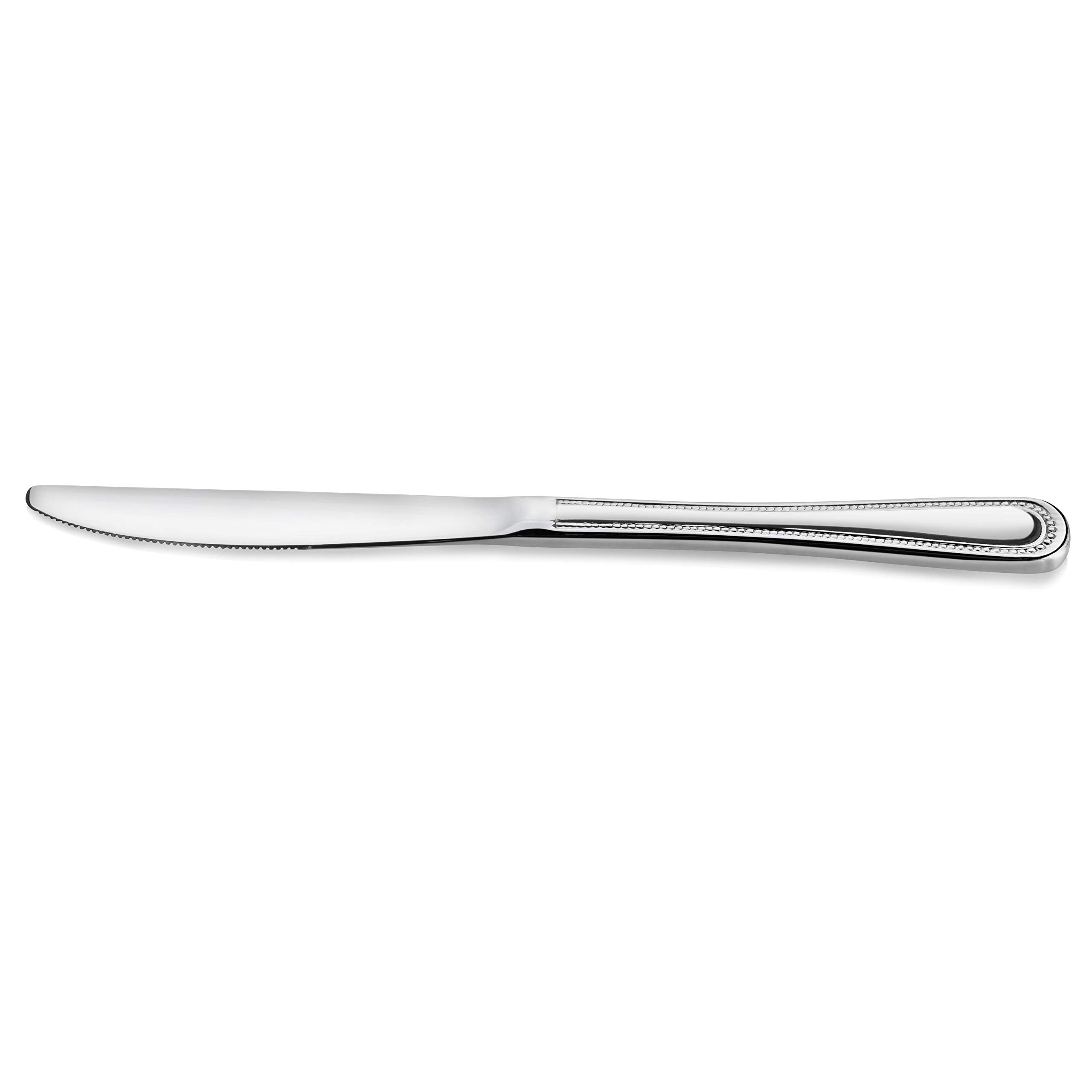New Star bead-pattern dinner knife dishwasher-safe design supports easy cleanup after meals
