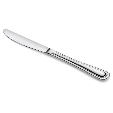 New Star bead-pattern dinner knife stainless steel shine captures kitchen elegance in use