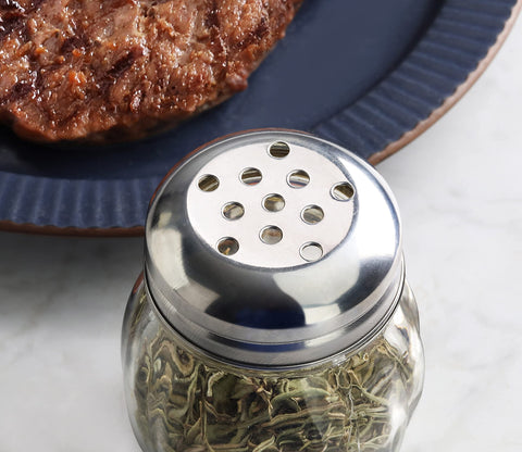 New Star Clear Glass Jar showcases toppings for guests to see