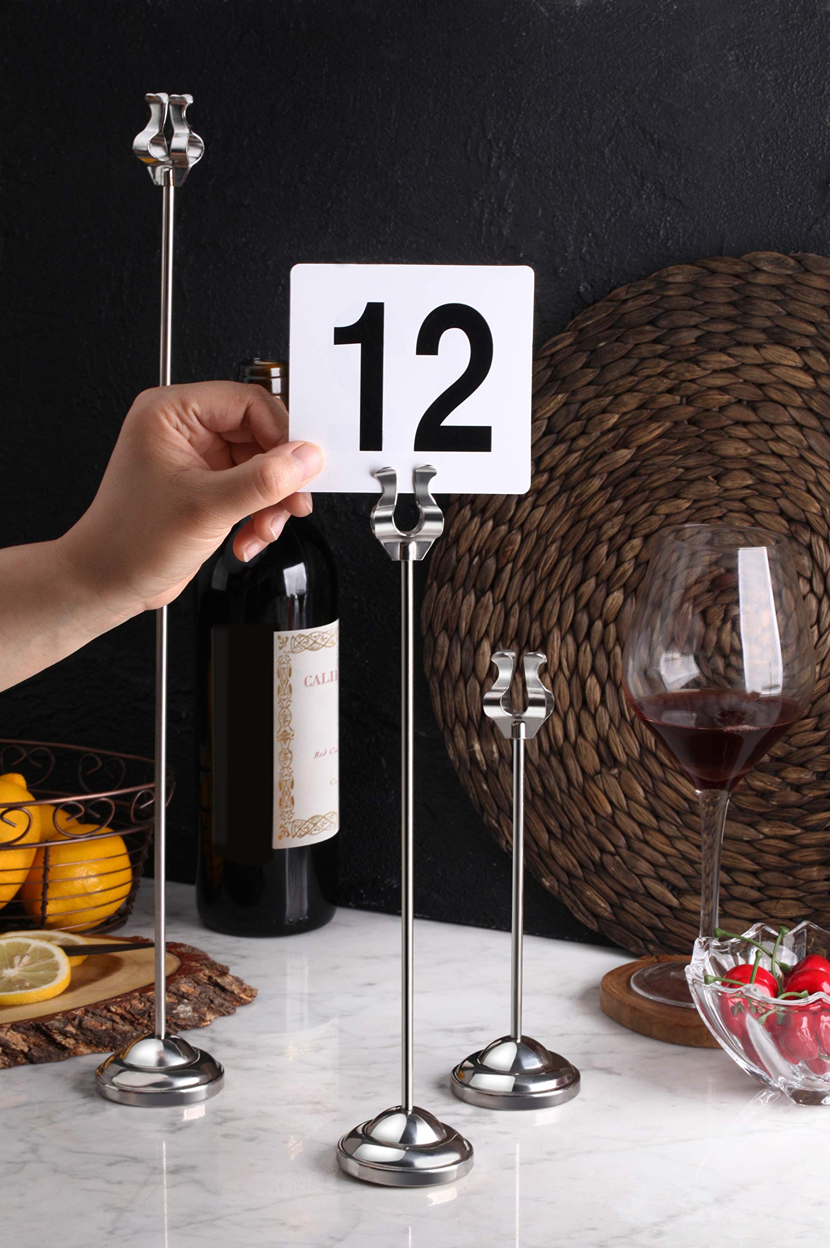New Star 23114 table number card with bold 5 for efficient service