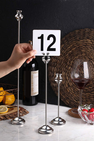 New Star 23114 table number card with bold 5 for efficient service
