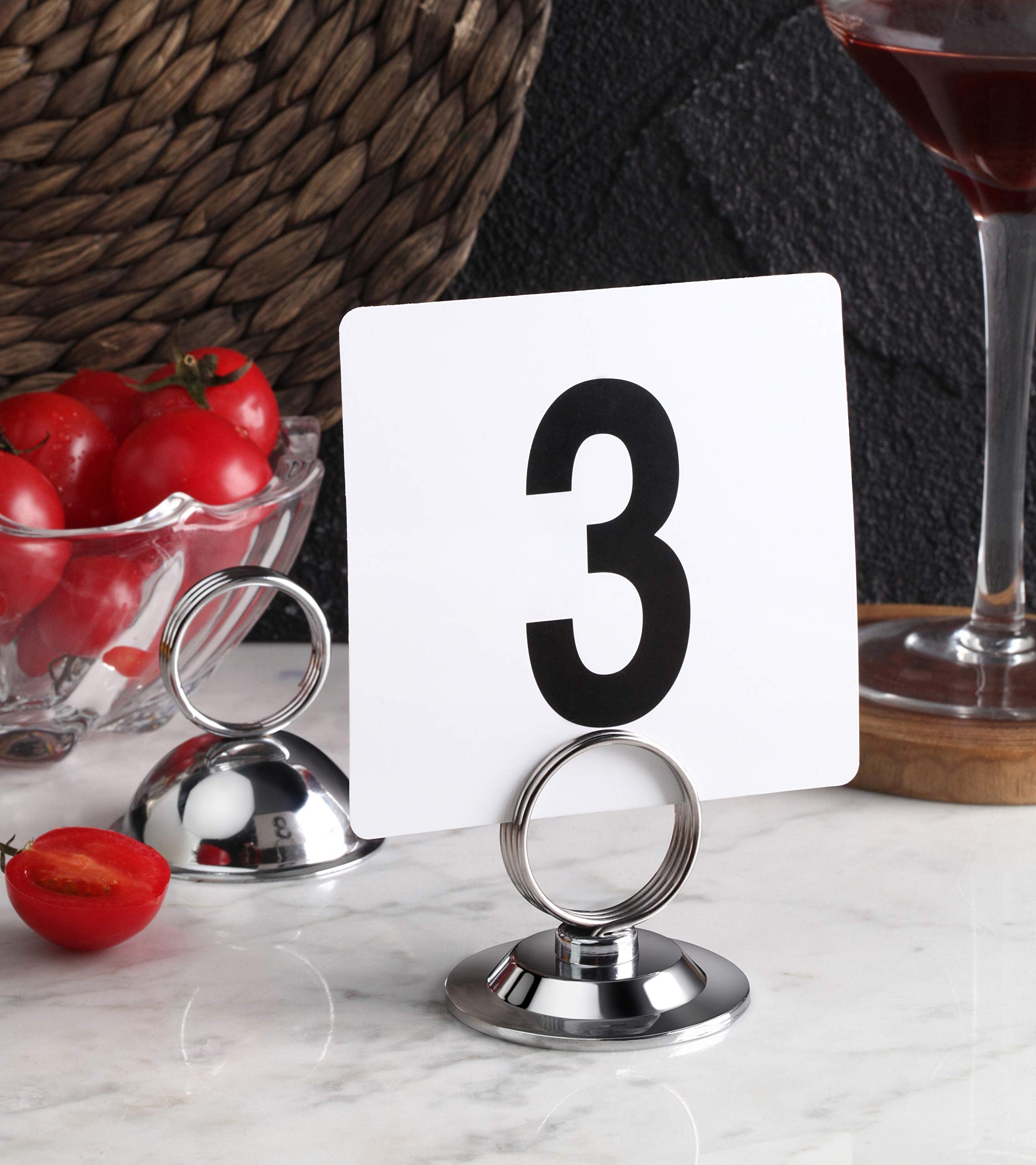 New Star 23114 table number card with bold 7 for smooth seating
