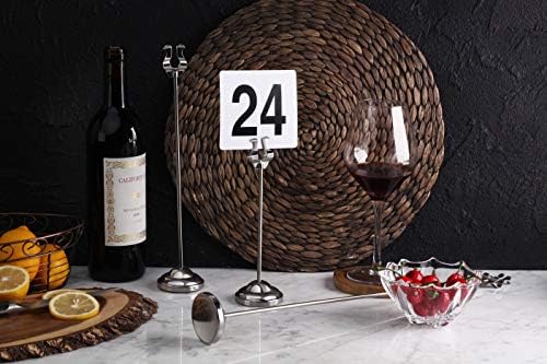New Star 23114 table number card with bold 8 for accurate group placement