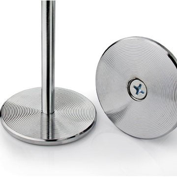 New Star 23244 chrome-finish detail adds upscale look to table signage