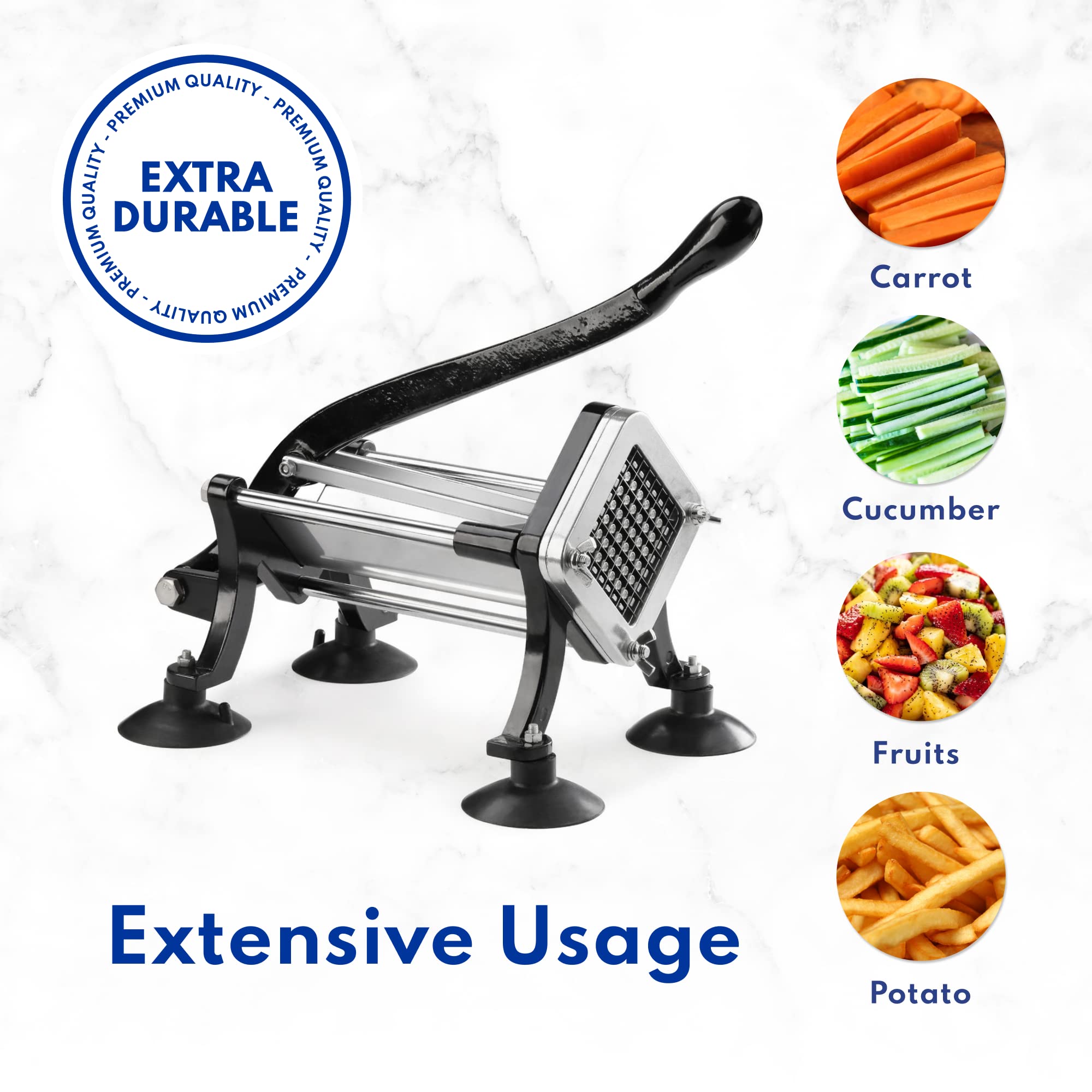 New Star Foodservice 43204 pushing blocks aid safe, easy operation.