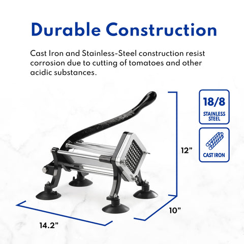 New Star Foodservice 43204 wall-mount option saves counter space.