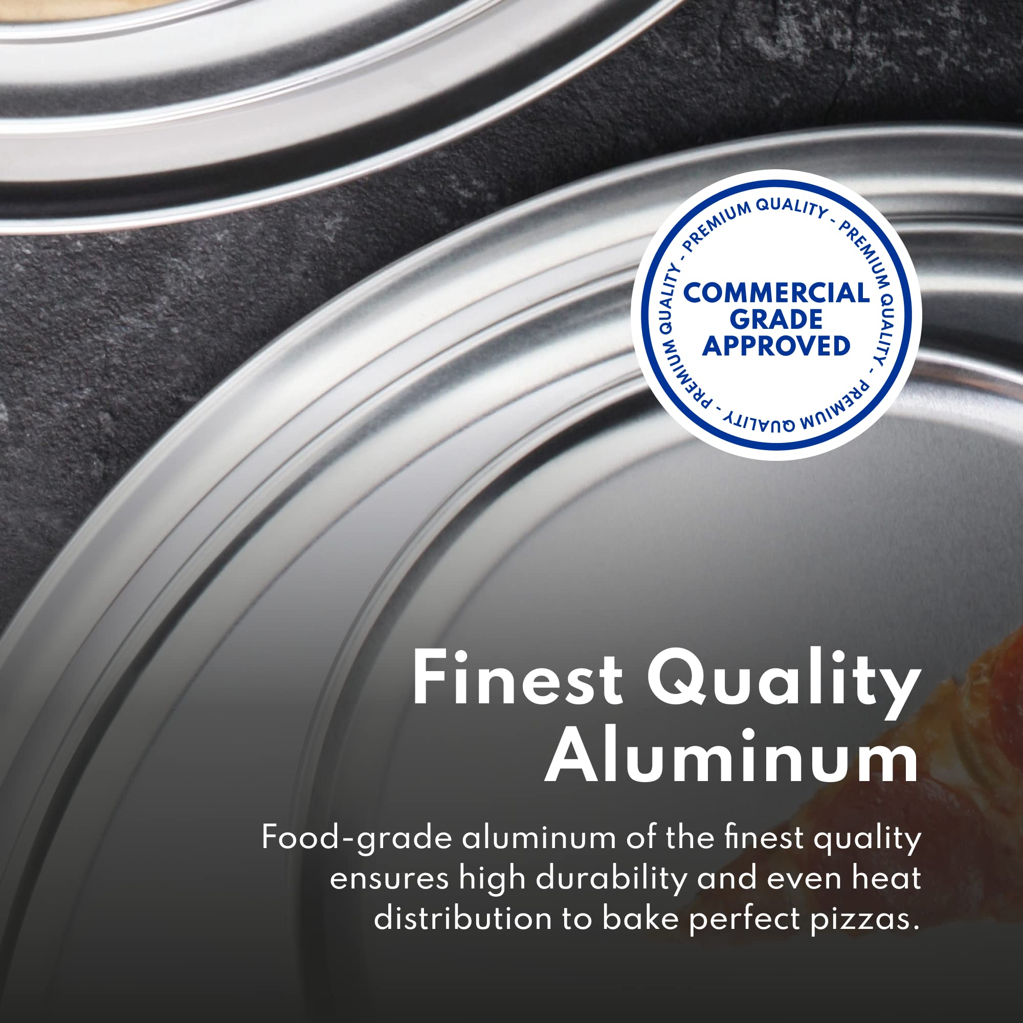New Star 50837 durable aluminum pan to maintain heat.