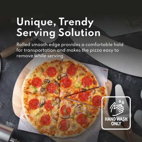 New Star 50837 restaurant-grade pan ideal for signature pies.