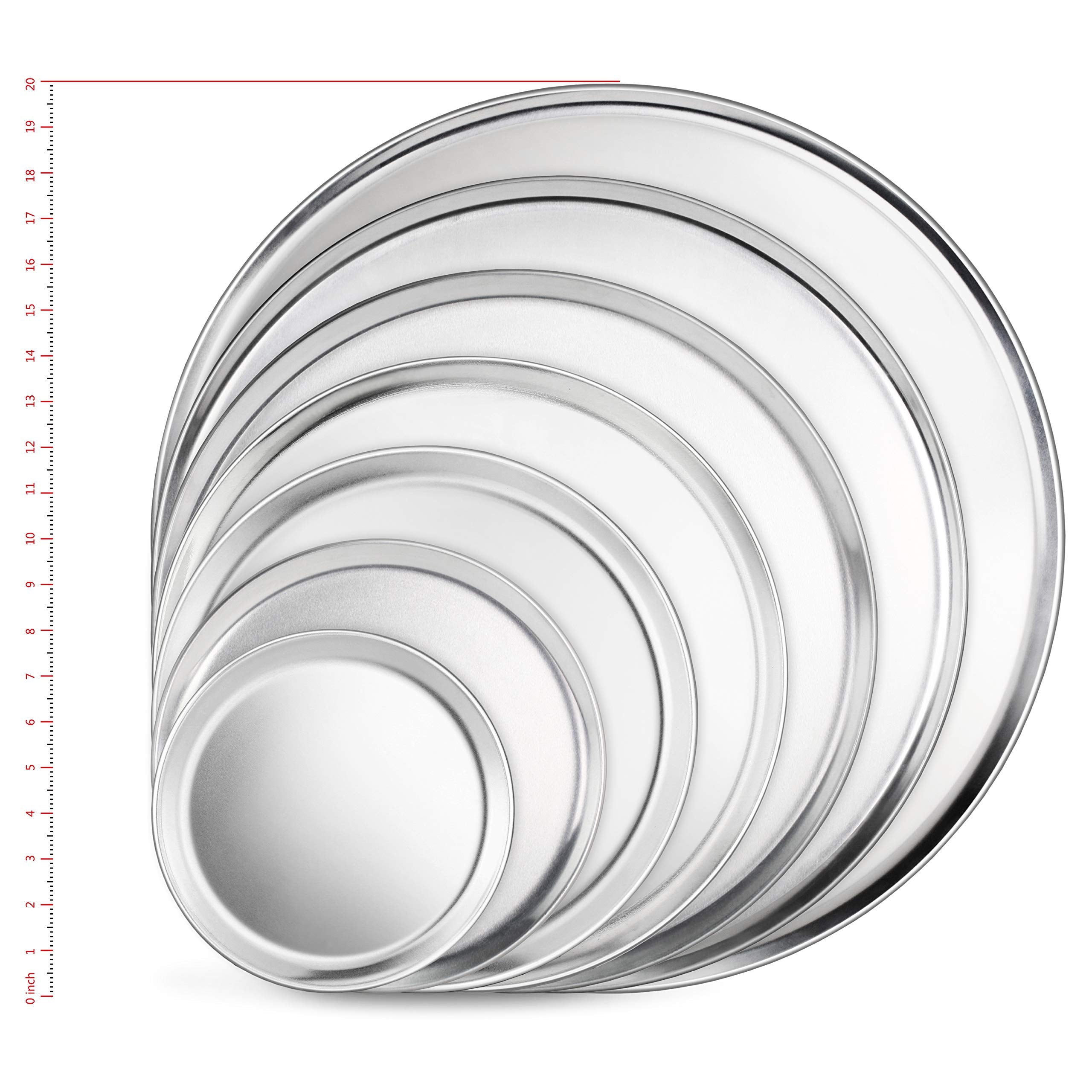 New Star 50837 coupe-style pizza pan ready for high-traffic service.