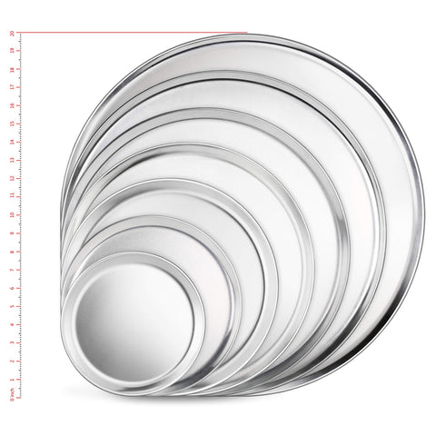 New Star 50837 coupe-style pizza pan ready for high-traffic service.