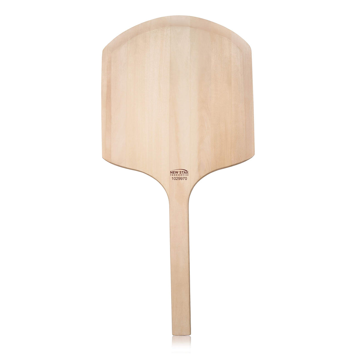 New Star Foodservice pizza peel wooden plate 16x14 for easy transfer