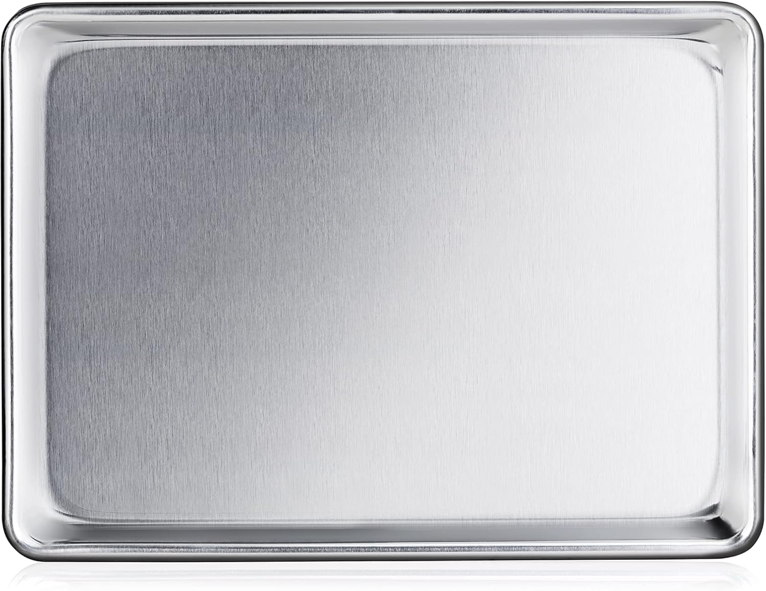 New Star Foodservice quarter-size sheet pan ready for precise oven baking