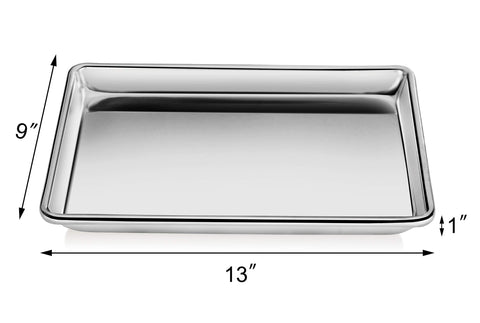 New Star Foodservice reinforced-rim sheet pan prevents warping under load
