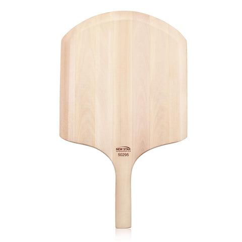 New Star Pizza Peel smooth basswood surface for oil-free dough transfer