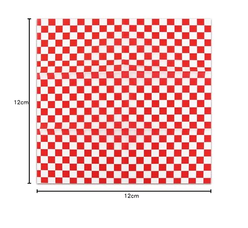 New Star 12x12 liner for basket displays in red check