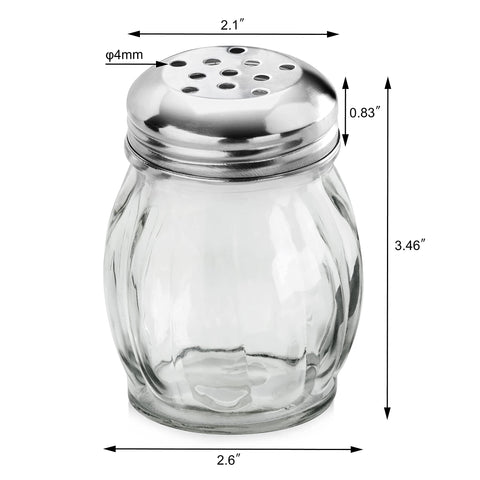 New Star Stainless Steel Perforated Top ensures durable even topping drizzle