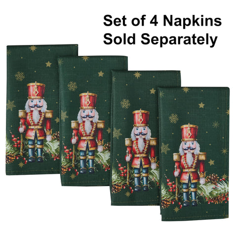 Newbridge Nutcracker Border pattern closeup reveals repeating festive motifs.