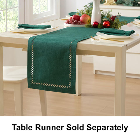 Newbridge easy-care fabric folds neatly for storage when not in use.