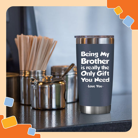 NewEleven 20 oz navy tumbler lid on, leak-resistant and travel-friendly.