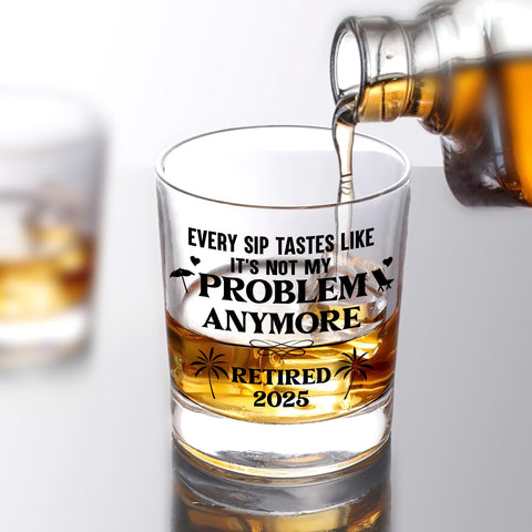 NewEleven retirement gift for men, ideal for dad or grandpa’s desk or bar.