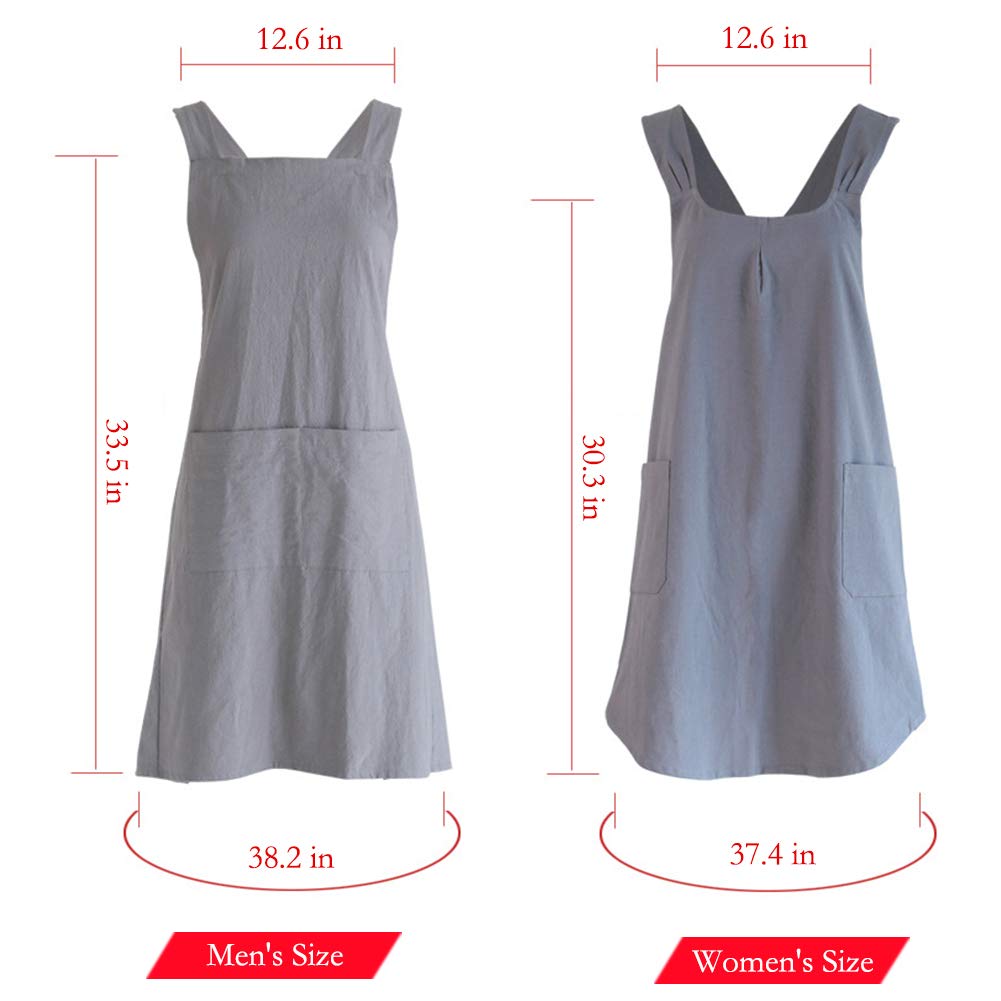 NEWGEM In-use shot depicts kitchen or workshop tasks with apron in action.