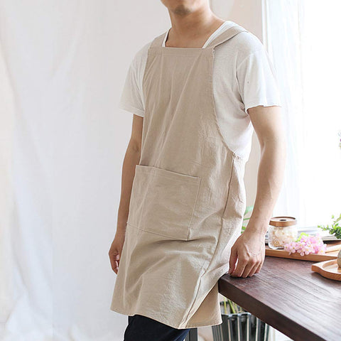NEWGEM Apron pockets and fabric texture highlighted for convenient storage.