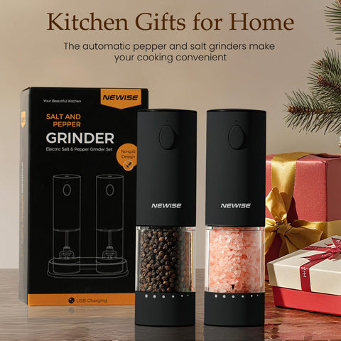 Newise ceramic grinder stays rust-free and flavor-neutral