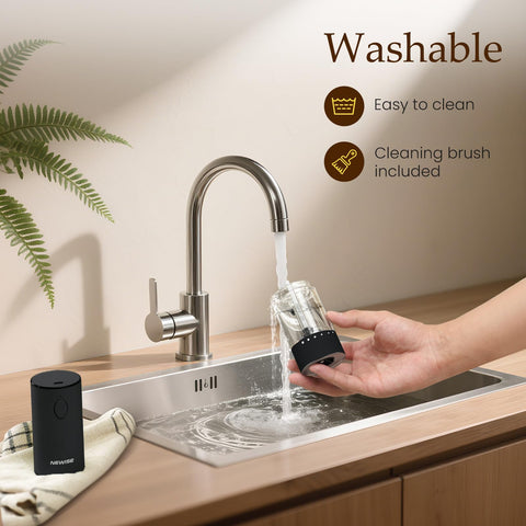 Newise premium stainless steel grinder in a gift-ready box