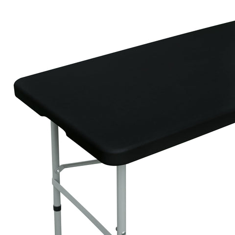 NEWISHER fitted rectangle tablecloth with elastic edge for snug, slip-free dining setup.