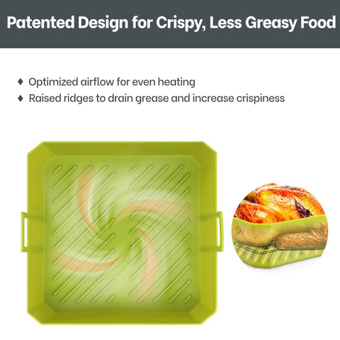 NEWITEE reusable liner with handle highlights dishwasher-safe cleaning convenience.
