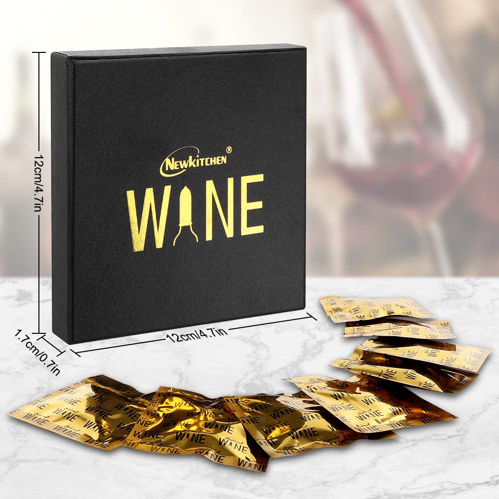 NEWKITCHEN fridge storage friendly wine stoppers in use