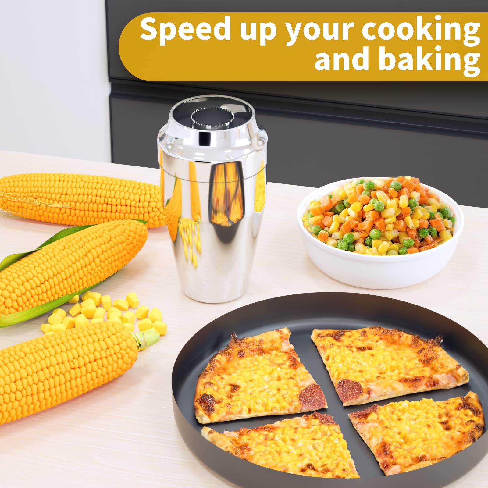 Newness ergonomic handle supports comfortable, repeated use.