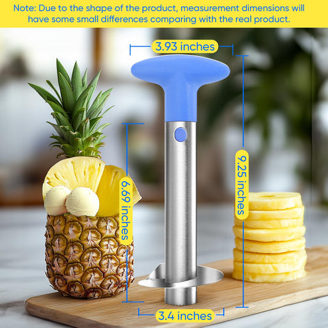 Newness Kitchen Hero Pineapple Prep Kit offers quick, neat fruit preparation.